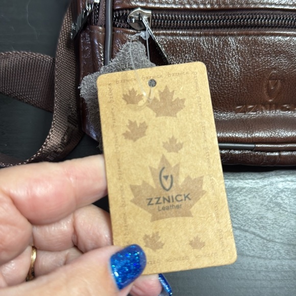 Brown Leather Belt Bag - Picture 2 of 4